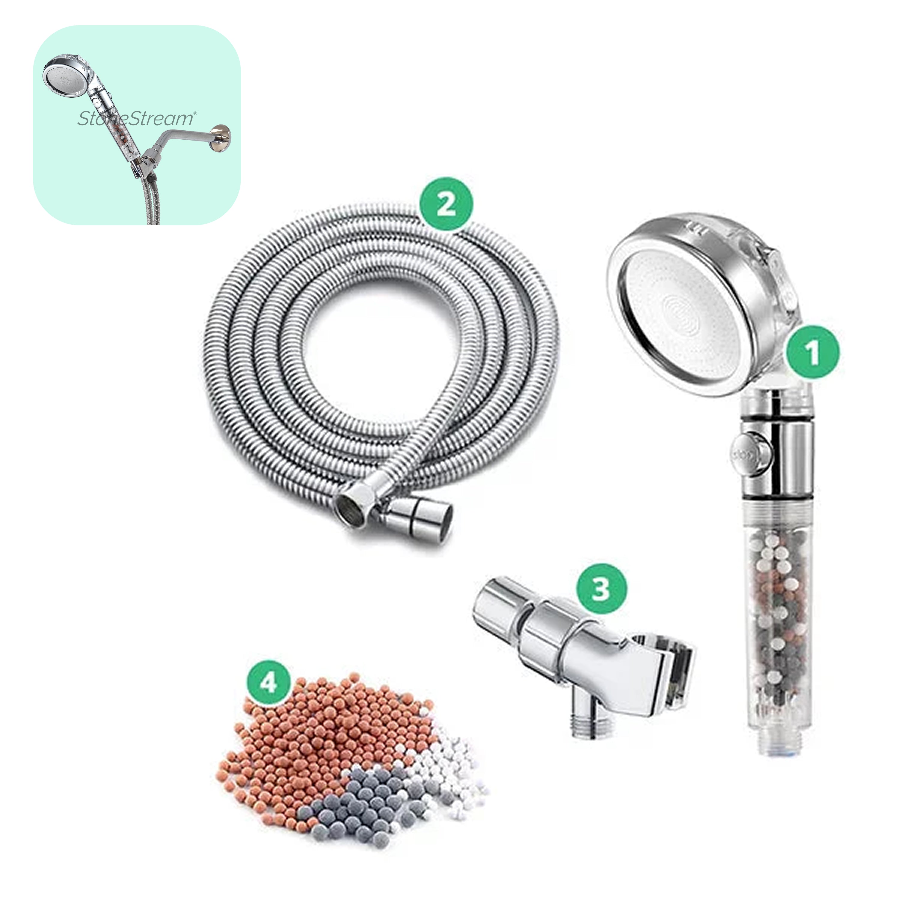 Kit Adattatore da Muro 4-in-1