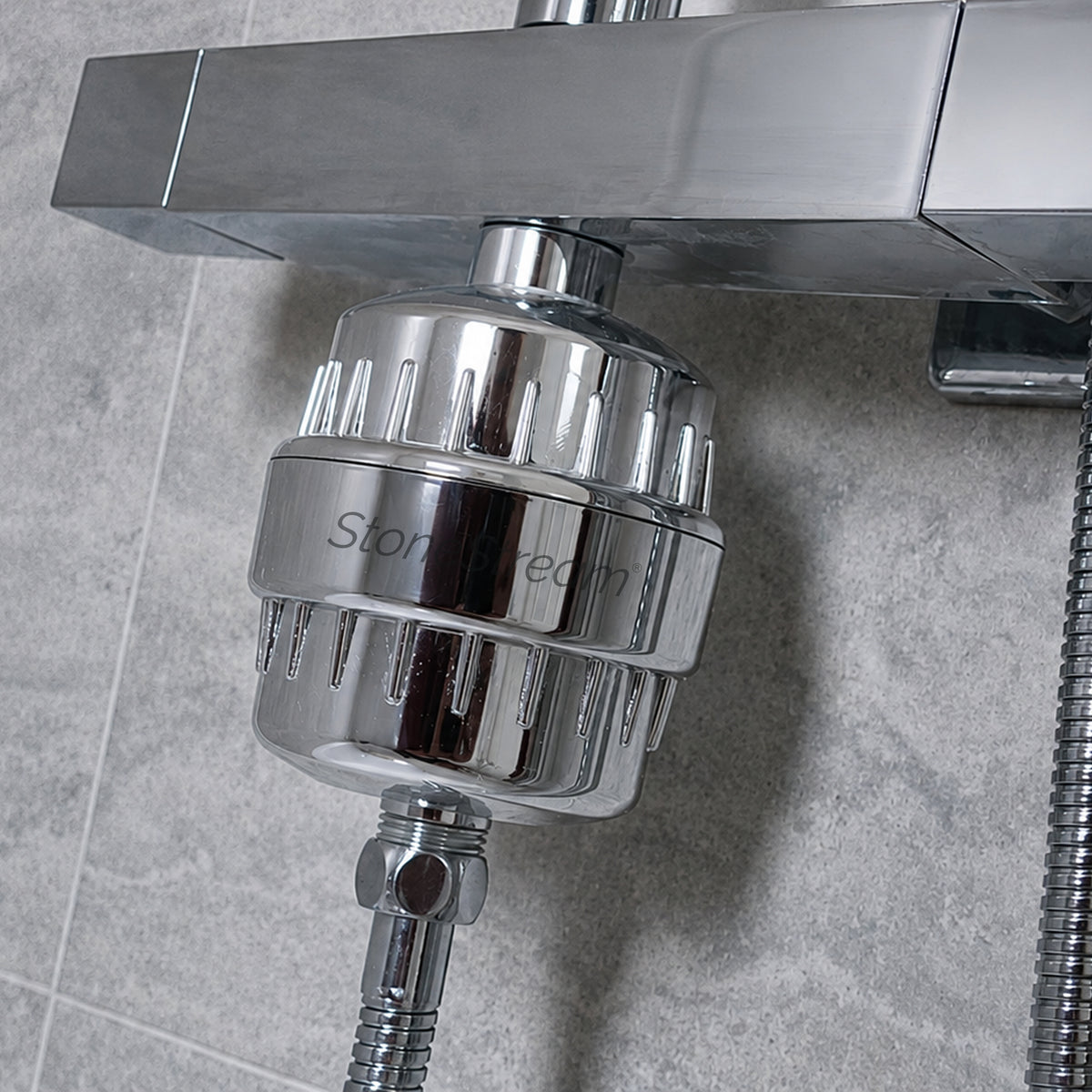 Filtro doccia per acqua dura
