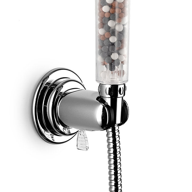 Supporto per doccetta a ventosa regolabile StoneStream cromato
