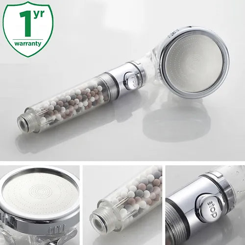 Pommeau de douche filtrant StoneStream EcoPower - élimination des contaminants de l'eau du robinet