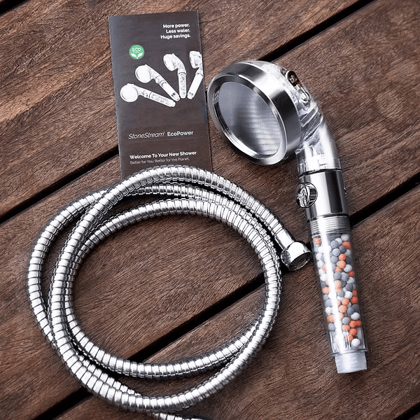 istruzioni per la doccia con getto in pietra