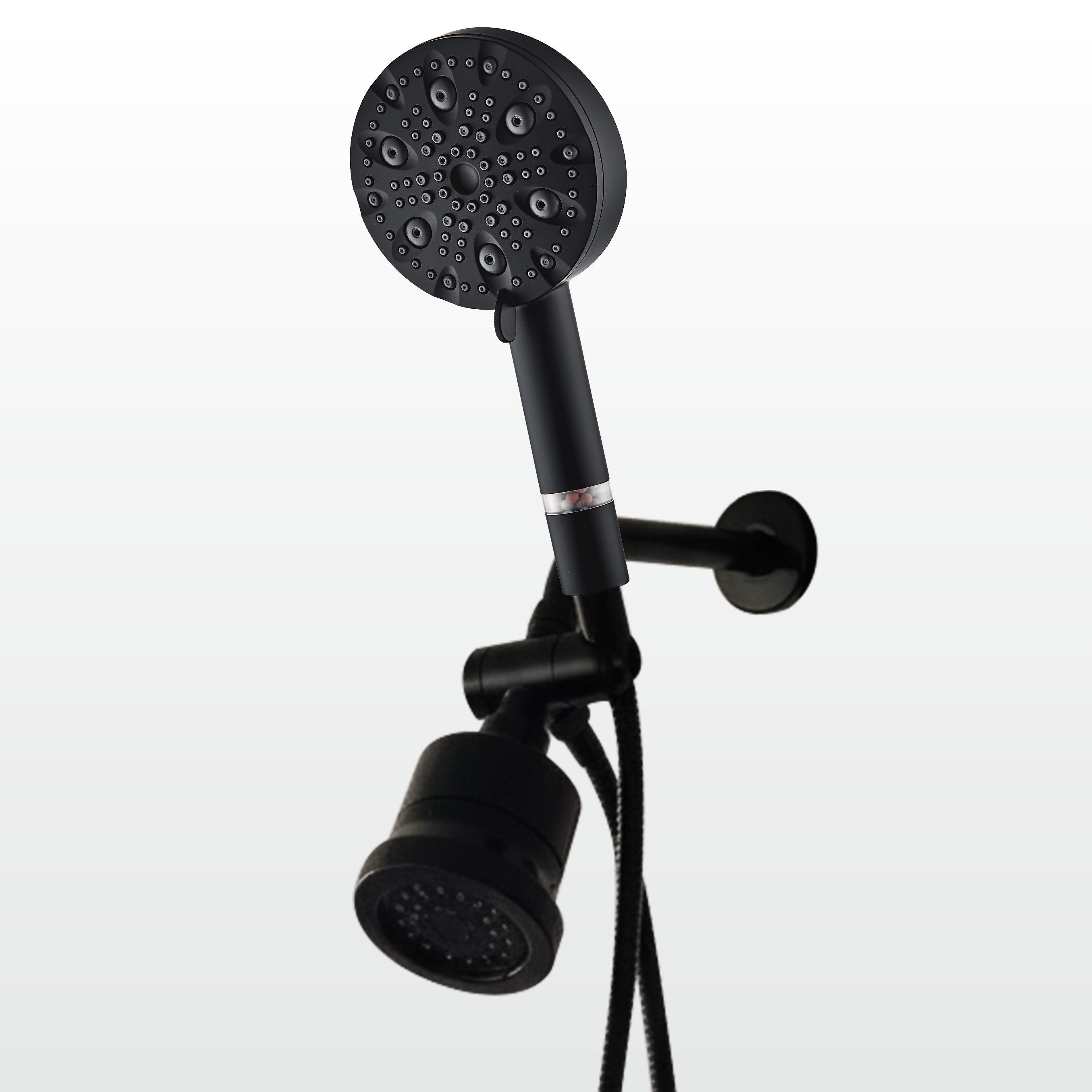 Doccetta di lusso a 9 modalità &amp; combo a parete con kit di filtrazione