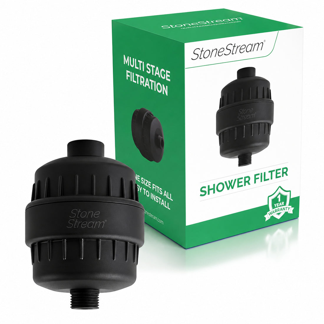 Filtro doccia per acqua dura